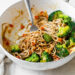 This spicy Soba Noodle Veggie Stir Fry is a quick and easy meal for one, and perfect as a dairy-free, vegetarian dinner.