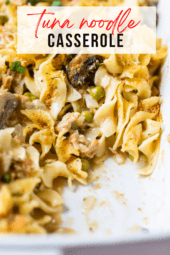 Homemade Tuna Noodle Casserole Recipe