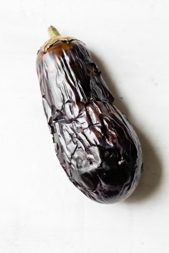 charred eggplant