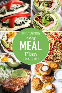7 Day Healthy Meal Plan