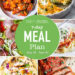 7 Day Healthy Meal Plan (Aug 24-30) collage