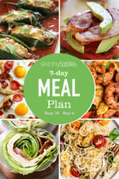 7 Day Healthy Meal Plan (Aug 31-Sept 6) collage