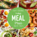 7 Day Healthy Meal Plan (Aug 31-Sept 6) collage