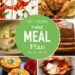 7 Day Healthy Meal Plan (Oct 19-25)