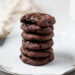 Fudgy Flourless Crinkle Brownie Cookies with Sea Salt