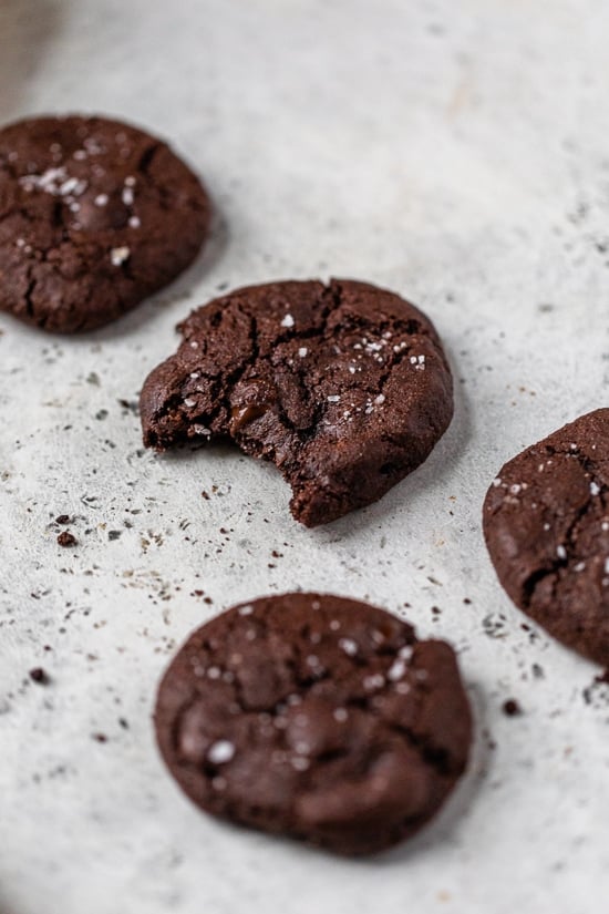 flourless brownie cookies