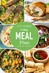 7 Day Healthy Meal Plan (Jan 11-17)
