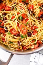 One-Pot Spaghetti Puttanesca
