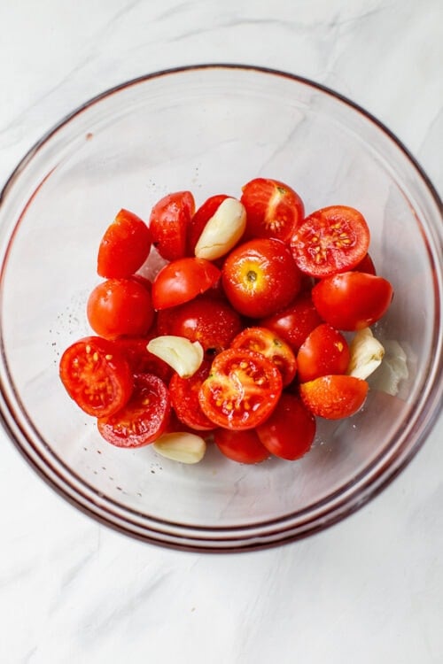 tomatoes and garlic