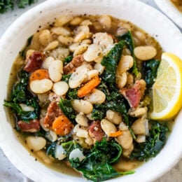 Brothy Beans and Greens