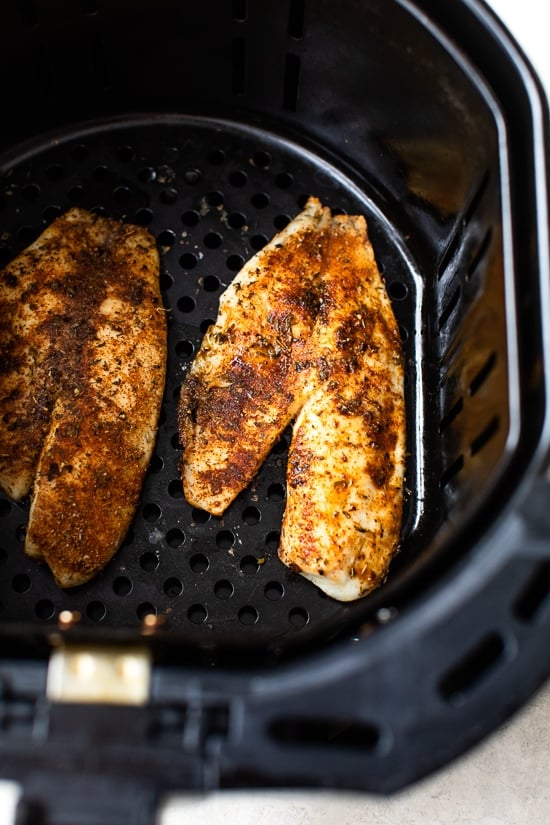 Air Fryer Blackened Fish