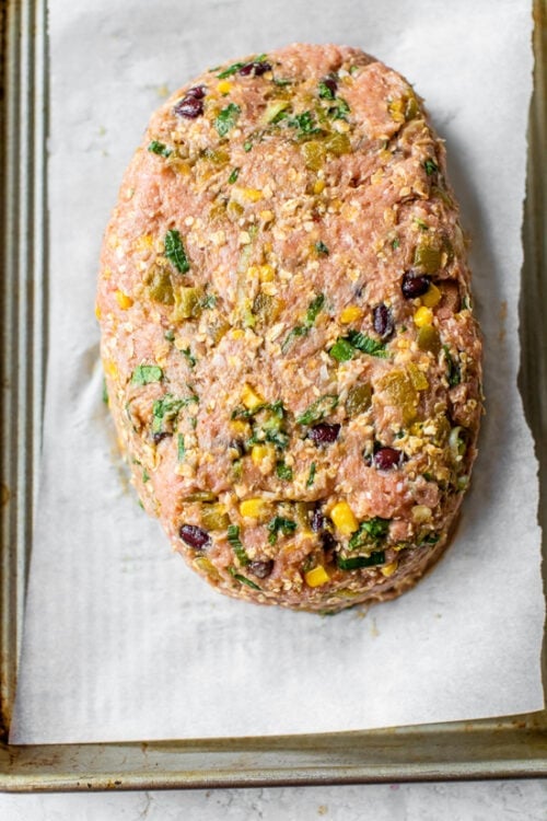 how to make a mexican turkey meatloaf