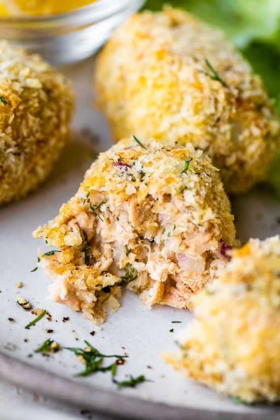 Tuna Croquettes (Baked or Air Fryer)