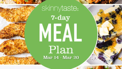 7 Day Healthy Meal Plan (March 14-20)