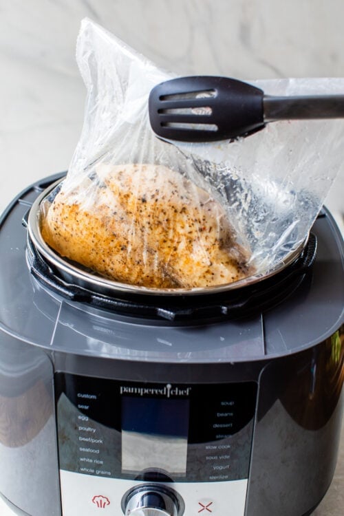 Cooked Sous Vide Chicken Breast