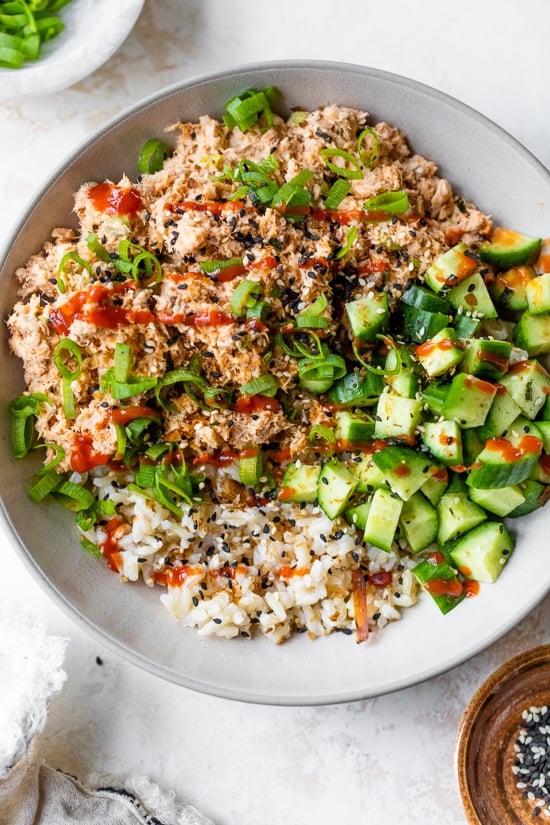 Budget-Friendly Canned Salmon Salad Bowls