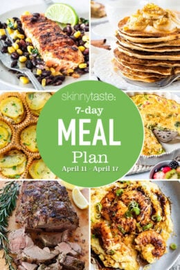 Skinnytaste Meal Plan April