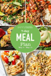 7 Day Healthy Meal Plan (May 9-15)