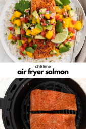 Chili-Lime Air Fryer Salmon