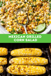 Mexican Grilled Corn Salad with Cojita