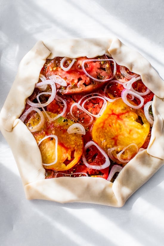 Hoew to make a Tomato Galette