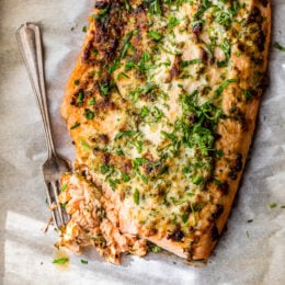 Parmesan-Herb Baked Salmon