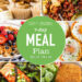 7 Day Healthy Meal Plan (Oct 17-23)