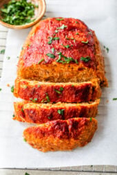 Turkey Sweet Potato Meatloaf