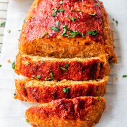 Turkey Sweet Potato Meatloaf