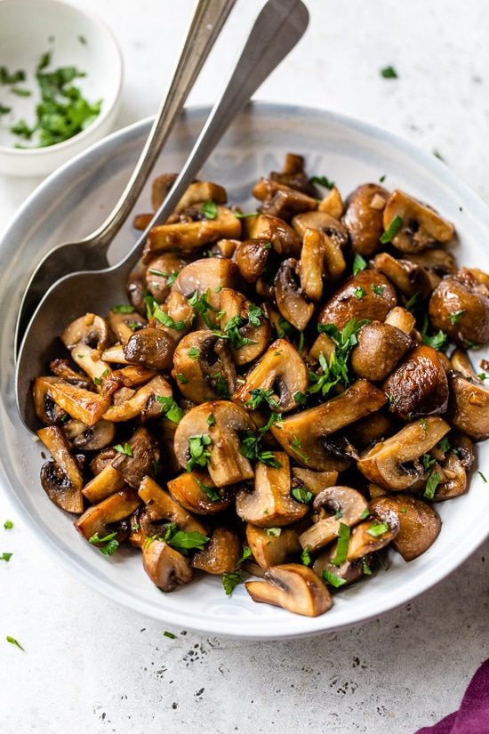 Garlic Butter Mushrooms Recipe Cart Recipe Cart
