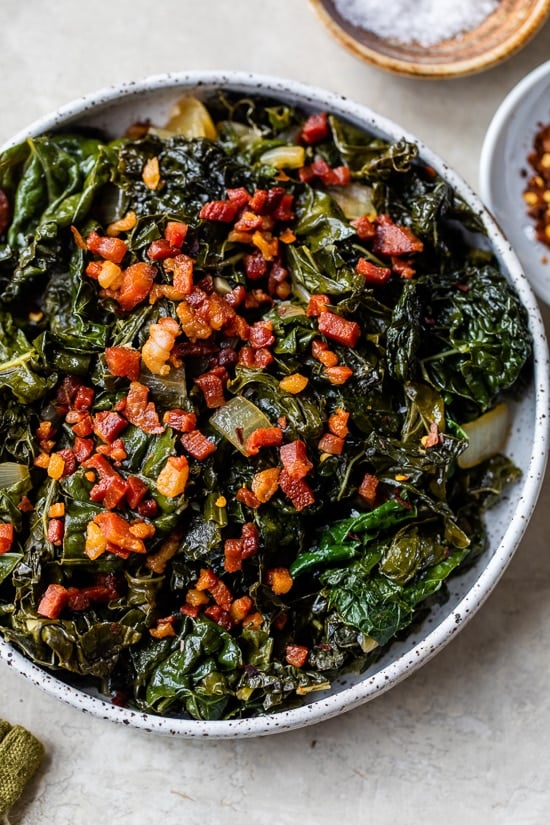 stewed kale