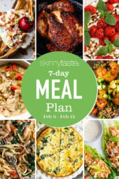 Meal Plan Week 6th February Collage