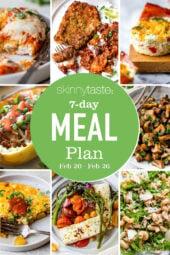 7 Day Healthy Meal Plan (Feb 20-26)