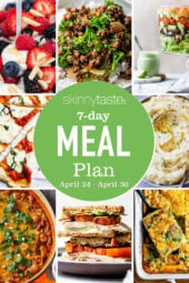 7 Day Healthy Meal Plan (April 24-30)