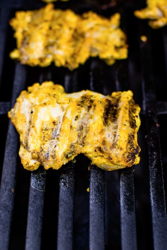 grilled chicken thigh