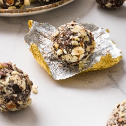 Chocolate Hazelnut Date Balls