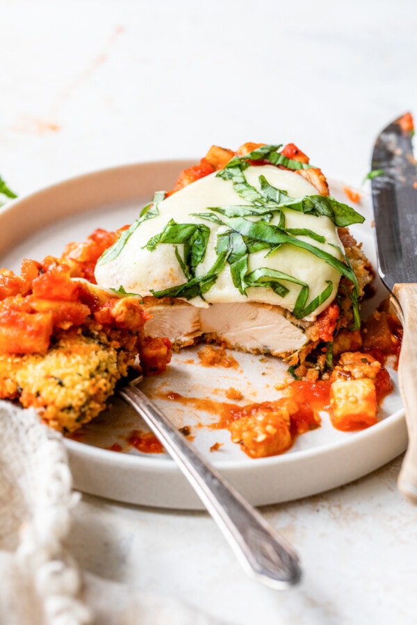 Chicken Eggplant Parmesan (Air Fryer or Oven) Skinnytaste