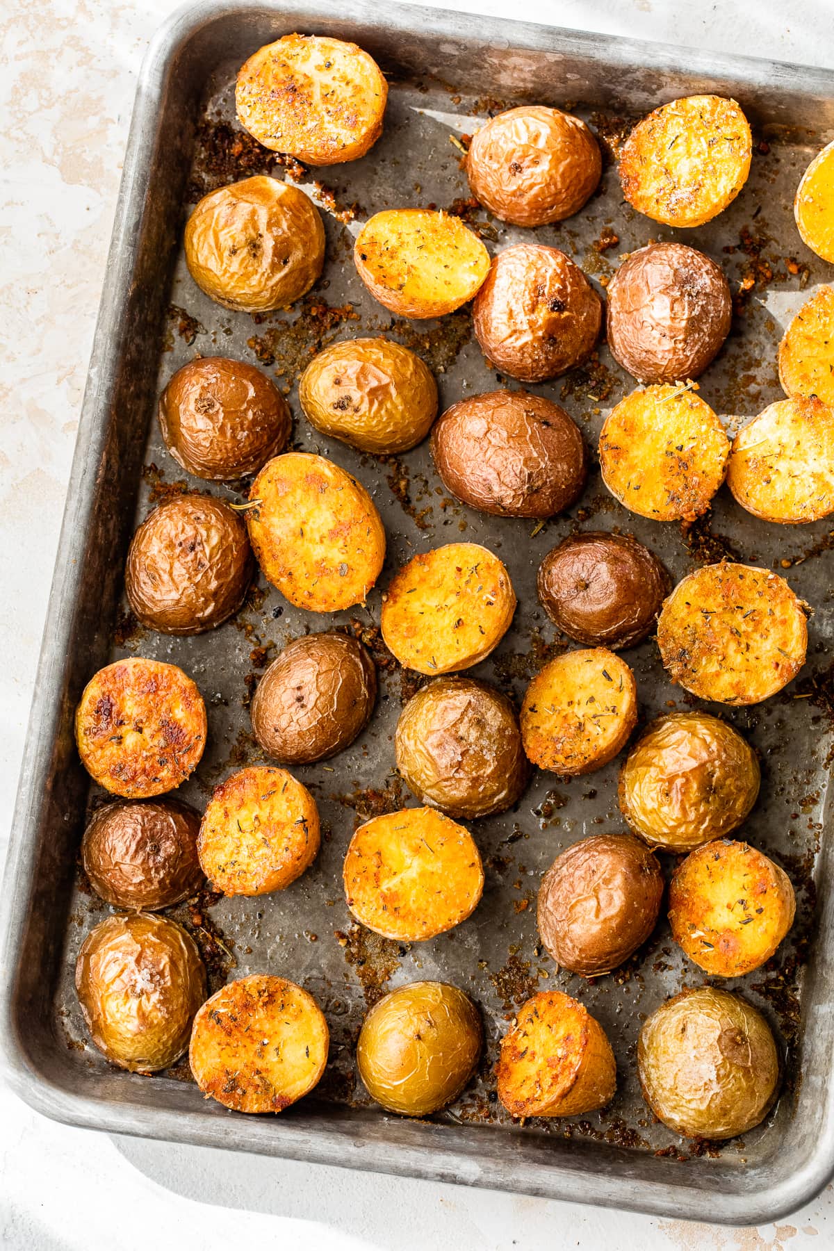 Sheet Pan Roasted Baby Potatoes