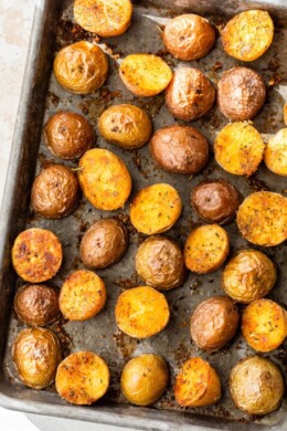 Sheet Pan Roasted Baby Potatoes