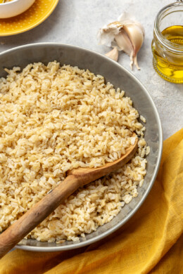 Instant Pot Brown Rice - Skinnytaste