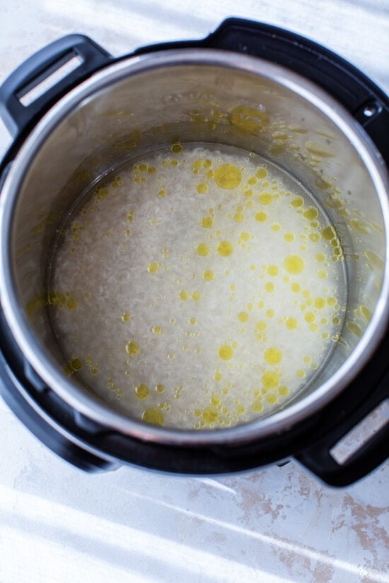 how to make pressure cooker rice