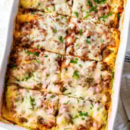 Meat Lasagna