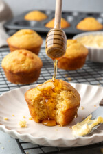 Corn Muffins with Honey
