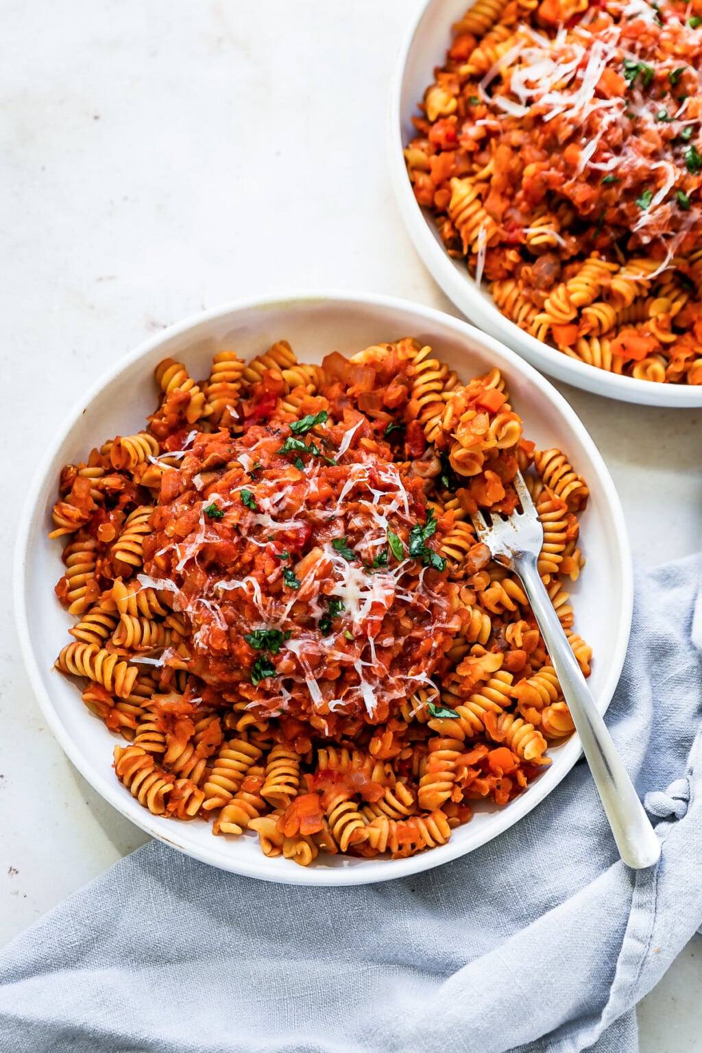 Vegetarian Lentil Bolognese - Skinnytaste
