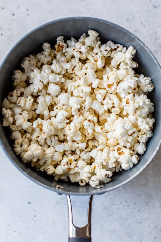 Popcorn successful cookware pinch nary oil
