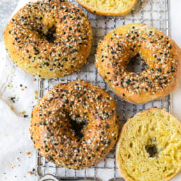 High Protein Egg Bagels