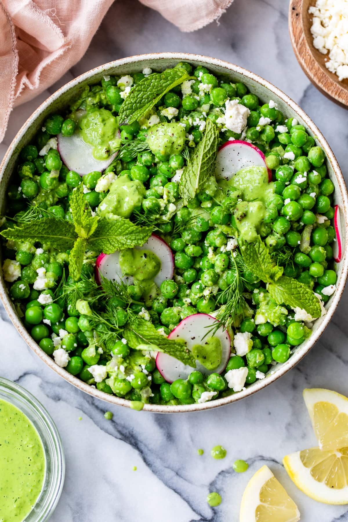 Double Pea Salad Recipe