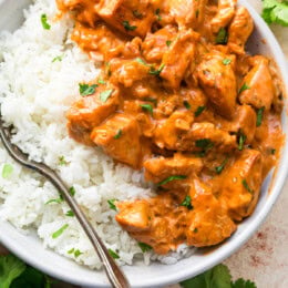 Coconut Chicken Rice Bowls