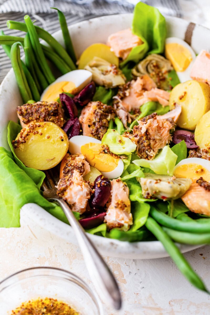 Salmon Nicoise Salad Skinnytaste Salmon Nicoise Salad Skinnytaste