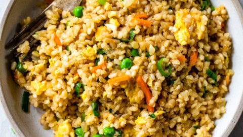 Fried Brown Rice Recipe